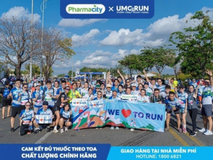 Thông tin doanh nghiệp - Pharmacity đồng hành cùng Bệnh viện Đại học Y dược TP. Hồ Chí Minh tại giải chạy UMC Run 2024
