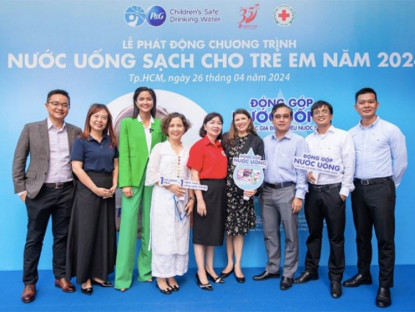 Thông tin doanh nghiệp - P&amp;G Việt Nam tiếp tục triển khai hợp tác chiến lược cùng Saigon Co.op mang nước uống sạch đến cộng đồng