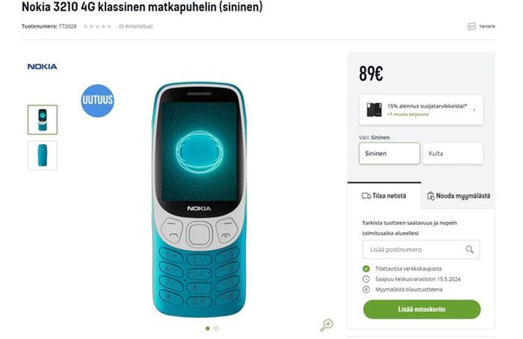 Đây chính là Nokia 3210 (2024) giá 2,43 triệu đồng - 3