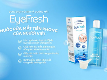 Thông tin doanh nghiệp - Cách mạng trong ngành chăm sóc mắt: Nước rửa mắt EyeFresh đến từ tương lai