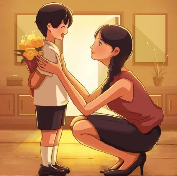 Dạy bé những lời chúc hay và đáng yêu cho mẹ nhân Ngày của mẹ - 3