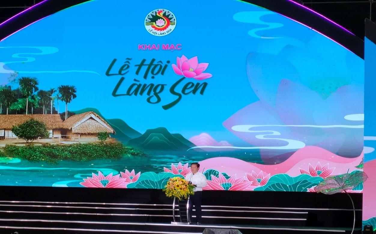 Nghệ An khai mạc trọng thể Lễ hội làng Sen năm 2024 - 3