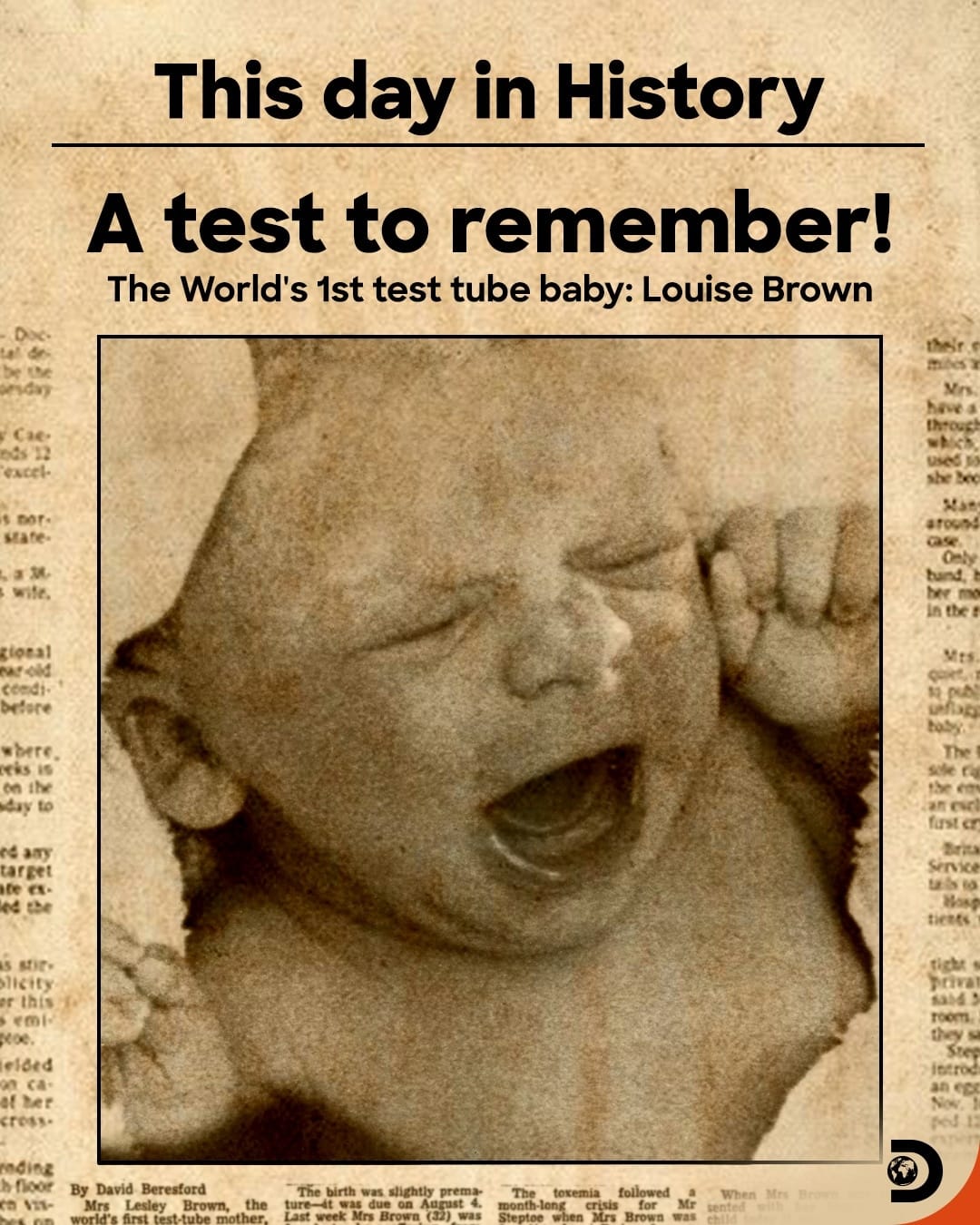 Em bé ống nghiệm đầu tiên trên thế giới chưa sinh ra đã lọt tầm ngắm báo chí, cuộc sống hiện tại ra sao? - 1
