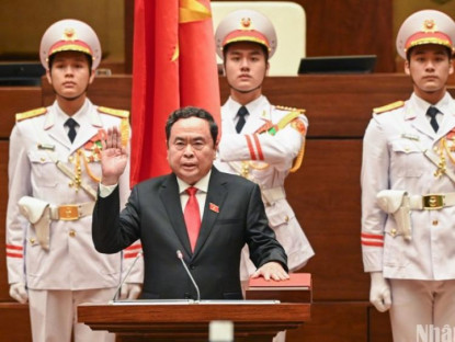 Tin Tức - Đồng chí Trần Thanh Mẫn được bầu làm Chủ tịch Quốc hội