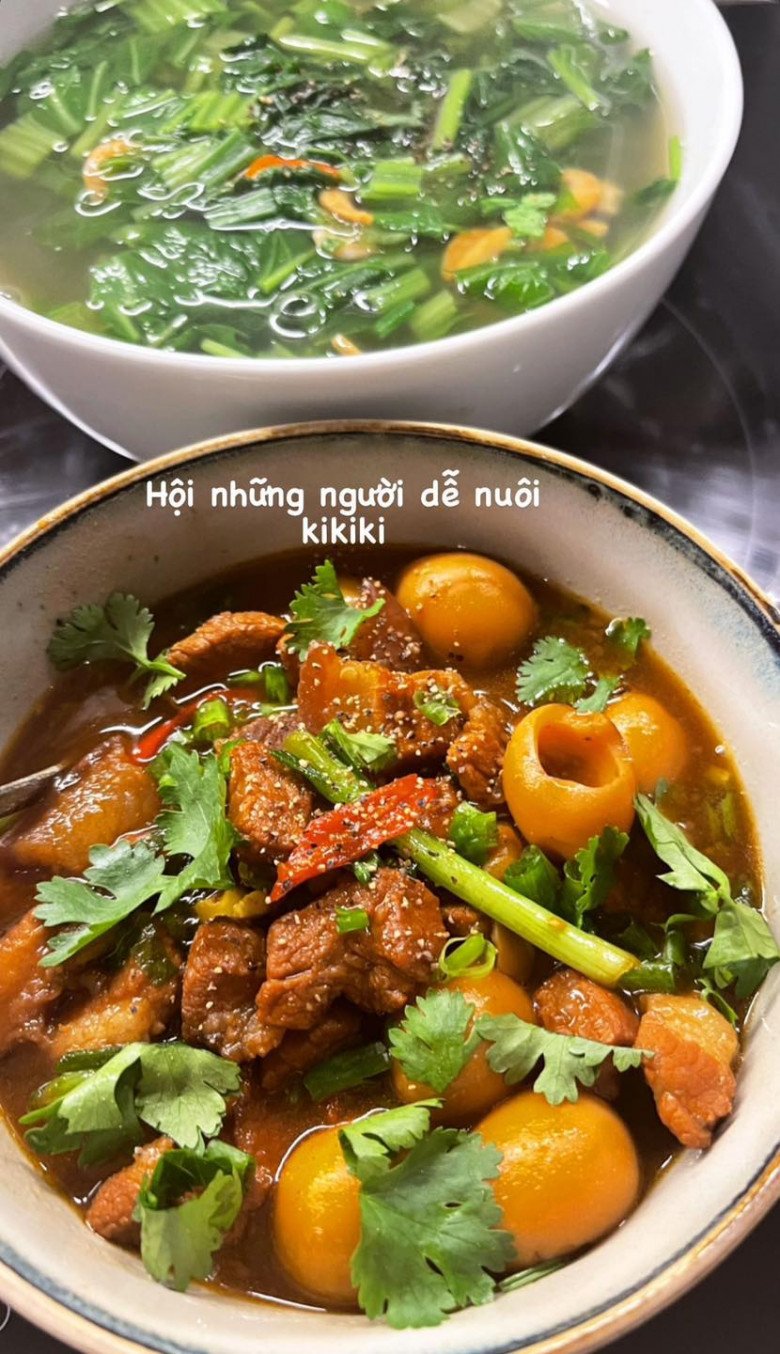 Châu Bùi khoe bữa ăn hấp dẫn &#34;khi người yêu vắng nhà&#34;, khéo thế này bảo sao Binz càng ngày càng yêu - 13