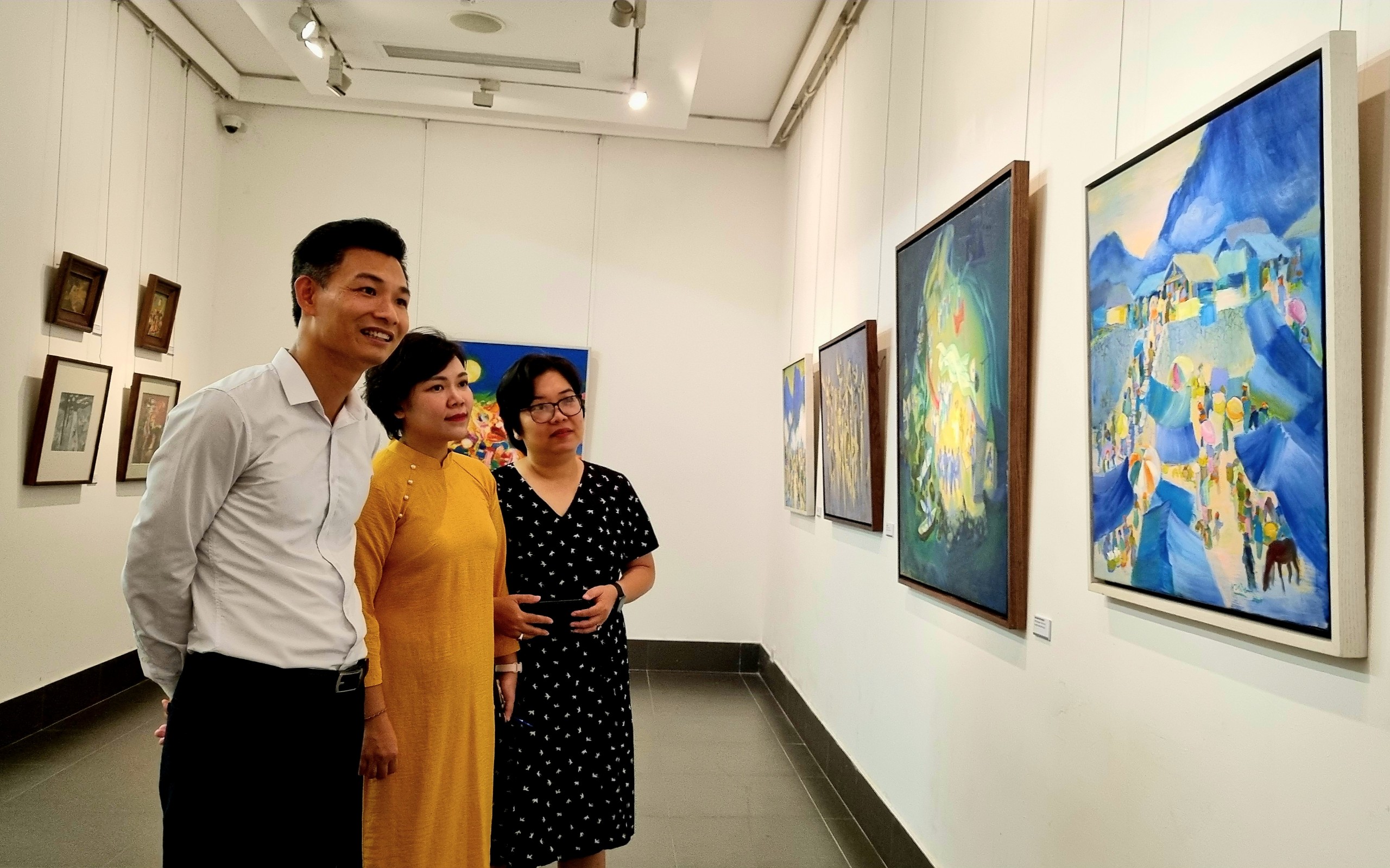 Hoài niệm về Nguyễn Cương qua những tác phẩm hội họa - 5