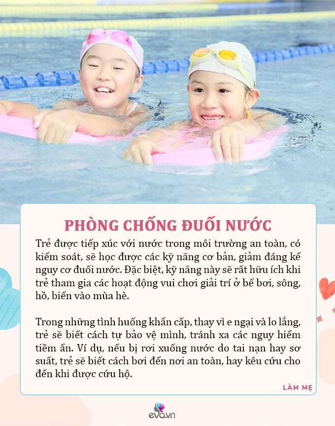 5 siêu lợi ích khi cho trẻ tập bơi sớm, không những tăng chiều cao mà não còn âm thầm phát triển - 4