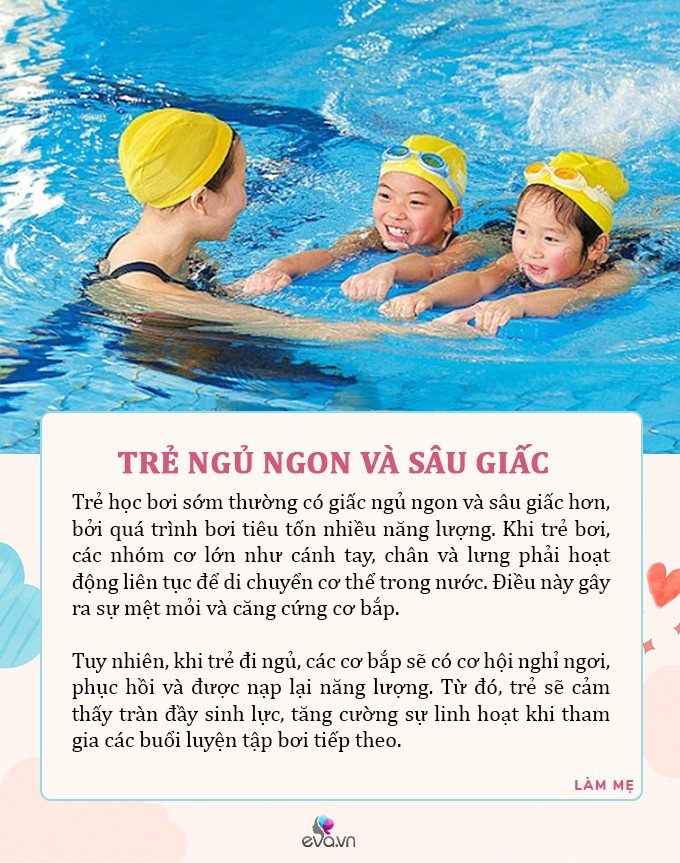 5 siêu lợi ích khi cho trẻ tập bơi sớm, không những tăng chiều cao mà não còn âm thầm phát triển - 5