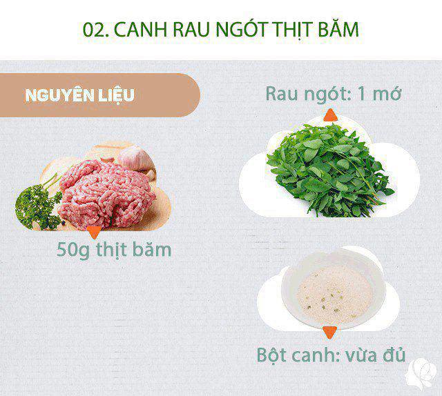 Hôm nay ăn gì: Thực đơn cơm tối 4 món giản dị - 4