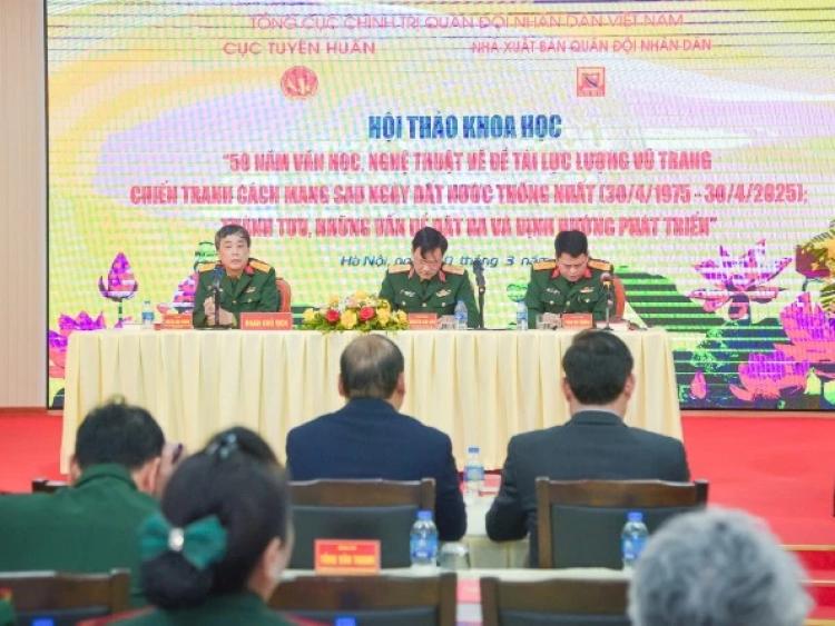 Văn thơ - Sức sống mãnh liệt của văn học nghệ thuật đề tài lực lượng vũ trang, chiến tranh cách mạng