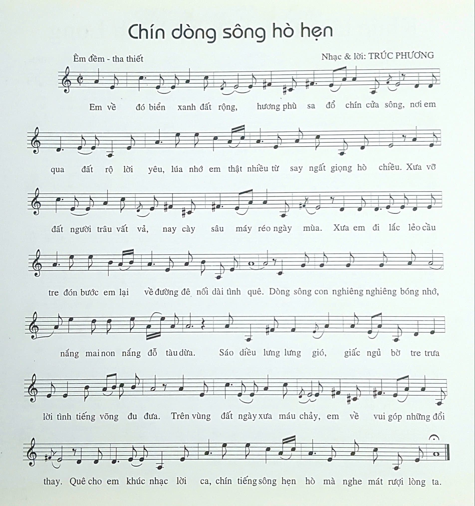 Hoàn cảnh ra đời một bài hát - 2