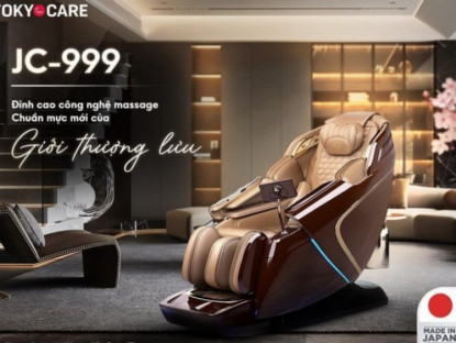 Thông tin doanh nghiệp - Tokyo Care ra mắt ghế Massage JC-999 – Đỉnh cao công nghệ Nhật Bản trong chăm sóc sức khỏe