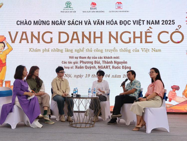 Khám phá những làng nghề thủ công truyền thống qua bộ sách Vang danh nghề cổ