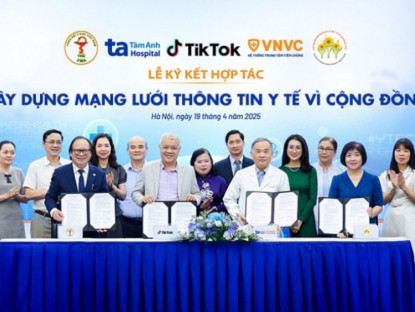 Thông tin doanh nghiệp - BVĐK Tâm Anh, VNVC xây dựng mạng lưới thông tin y tế chuẩn khoa học với hàng nghìn chuyên gia trên TikTok