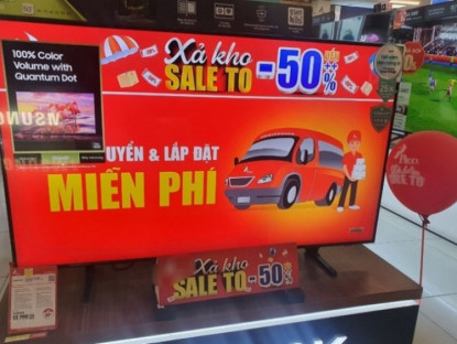 Kinh tế - Hàng loạt siêu thị điện máy giảm giá đến 50%, điều hòa chỉ còn từ 3 triệu đồng/chiếc