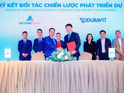 Thông tin doanh nghiệp - Duravit và Đất Xanh hợp tác – Nâng chuẩn tiện nghi bất động sản cao cấp