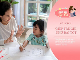 Làm 2 việc mỗi ngày, trẻ sẽ nhanh học giỏi và ghi nhớ bài tốt hơn bạn cùng lớp