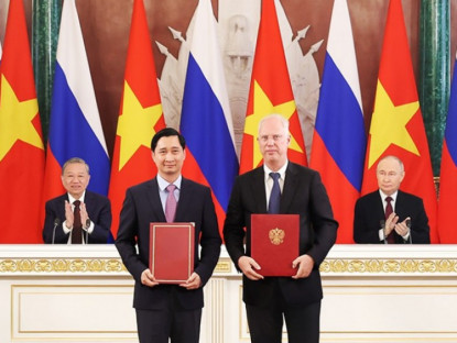 Thông tin doanh nghiệp - VNVC ký hợp tác hướng đến tiếp cận vắc xin ung thư trước sự chứng kiến của Tổng thống Putin và Tổng Bí thư Tô Lâm