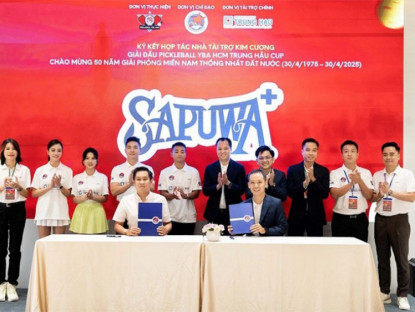 Thông tin doanh nghiệp - SAPUWA – nhà tài trợ kim cương giải Pickleball YBA HCM – Trung Hậu Cup 2025