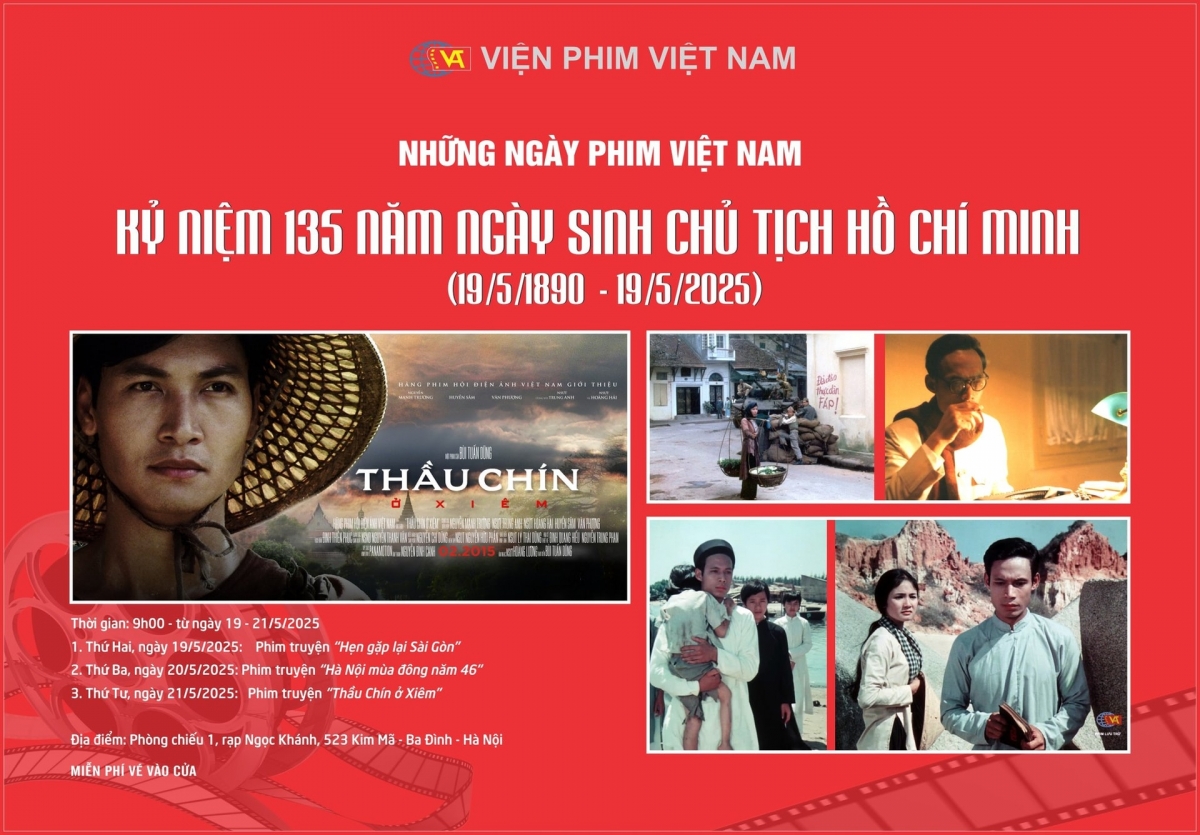 Những ngày phim Việt Nam kỷ niệm 135 năm Ngày sinh Chủ tịch Hồ Chí Minh - 1