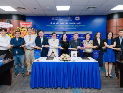 Thông tin doanh nghiệp - Long Châu hợp tác cùng Viện Công Nghệ Tiên Tiến - Viện Hàn Lâm Khoa Học và Công Nghệ phát triển dược phẩm bảo vệ sức khỏe người Việt