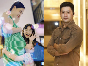 Vợ diễn viên Bảo Anh mang bầu 3 lần vẫn đẹp nuột nà, nhìn qua cứ ngỡ bạn học của con gái