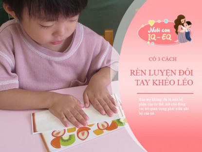 Gia đình - Đối với trẻ thông minh bộ não sẽ để lại một mật mã bí mật trên bàn tay