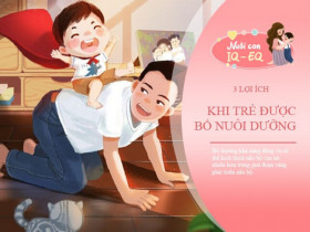 Sự kỳ diệu khi trẻ được bố chăm sóc từ nhỏ, cả IQ và EQ tăng đều