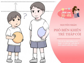 Con suy dinh dưỡng, "còi nhất lớp" có thể vì những lý do này