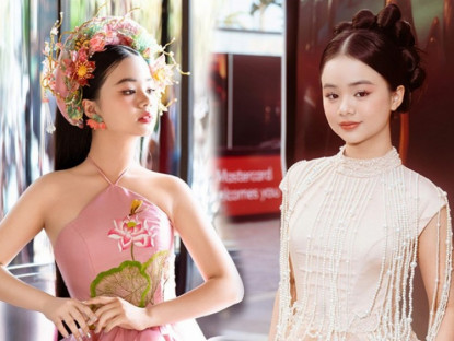 Giải trí - Cô bé 13 tuổi xinh đẹp tỏa sáng tại Liên hoan phim Cannes 2025