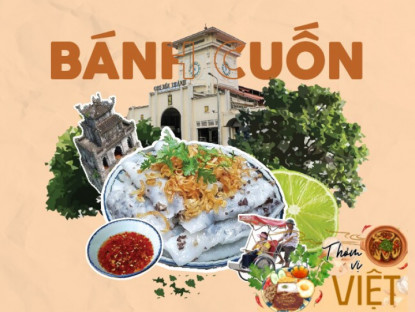 Gia đình - Bánh cuốn - Gói cả ba miền vào một lớp bột mỏng
