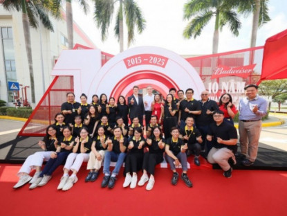 Thông tin doanh nghiệp - Nhà máy bia AB InBev kỷ niệm 10 năm thành lập tại Việt Nam – 10 năm từng bước vượt bậc