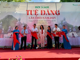 Đa dạng hoạt động tại Hội sách Tuệ Đăng lần thứ nhất năm 2025