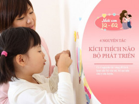 Dạy trẻ thông minh, IQ cao không khó nếu bố mẹ nắm vững 4 nguyên tắc
