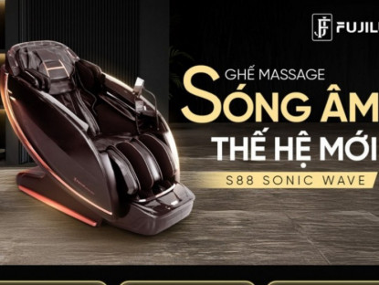 Thông tin doanh nghiệp - Ghế massage sóng âm FujiLux - Xu hướng mới trong ngành chăm sóc sức khỏe tại gia