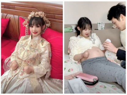 Gia đình - Bị miệt thị sẽ sinh ra &quot;quái thai&quot;, mẹ bầu trẻ không tay vẫn được chồng chiều như bà hoàng