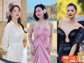 3 người đẹp tên Hương Giang: Hoa khôi quê Hà Nội sau sinh vẫn đẹp như gái son, hoa hậu lấy chồng ngoại quốc có 2 con gái