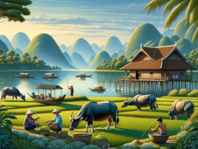 Trong 5 phút, bé có thể hoàn thành đúng được bao nhiêu câu đố về các tỉnh thành Việt Nam?