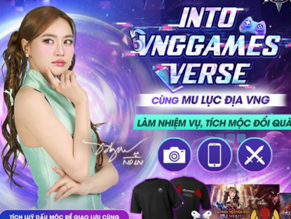 Thông tin doanh nghiệp - MU Lục Địa VNG cùng diễn viên Ninh Dương Lan Ngọc xuất hiện tại GameVerse 2025