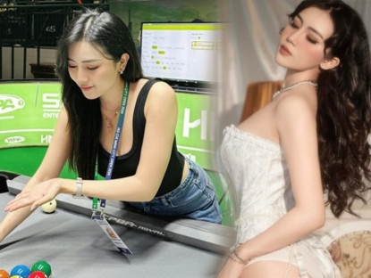 Giải trí - Nữ trọng tài Billiards &quot;gây mê&quot; với loạt ảnh đời thường nóng bỏng