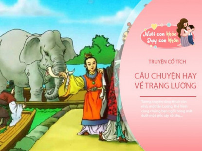 Gia đình - Truyện cổ tích: Sự tích Trạng Lường