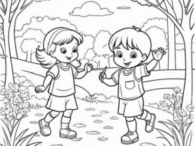 20 tranh tô màu ngày Quốc tế Thiếu nhi, bé tự tay tạo nên bức tranh đẹp cho ngày vui của mình