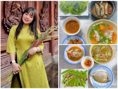 Gia đình - Gen Z mê nấu nướng, khoe cơm nhà 2 người cực ngon, chồng lúc nào cũng phải hỏi &quot;chụp ảnh xong chưa&quot; để còn ăn