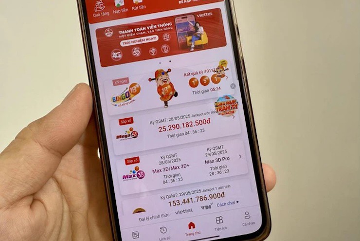 Thuê bao Mobi, Vina, Viettel sắp mua được vé số Lotto 5/35 độc, lạ Việt Nam - 1