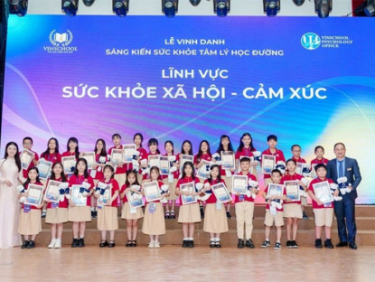 Thông tin doanh nghiệp - 5.500 sáng kiến vì sức khỏe tâm lý: Khi học sinh Vinschool làm chủ hành trình hạnh phúc học đường