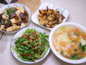 Thực đơn 4 món đơn giản, hấp dẫn cho gia đình đông người