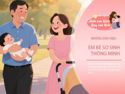 Gia đình - Không phải cân nặng hay chiều cao, trẻ sơ sinh làm được 3 điều này có thể xem là đang lớn nhanh và thông minh