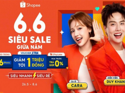Thông tin doanh nghiệp - Shopee freeship 0đ mọi đơn, quẩy hết mình mùa siêu sale 06.06