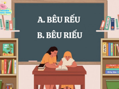Gia đình - Bêu rếu hay bêu riếu là từ viết đúng chính tả?