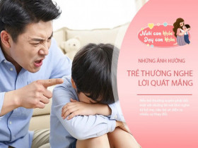 Trẻ thường xuyên nghe lời quát mắng, não bộ sẽ trải qua 5 cơn bão thay đổi, trí thông minh bị "đánh cắp"
